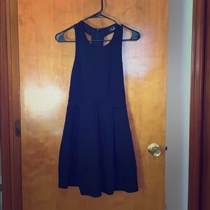 Lulus Black skater dress